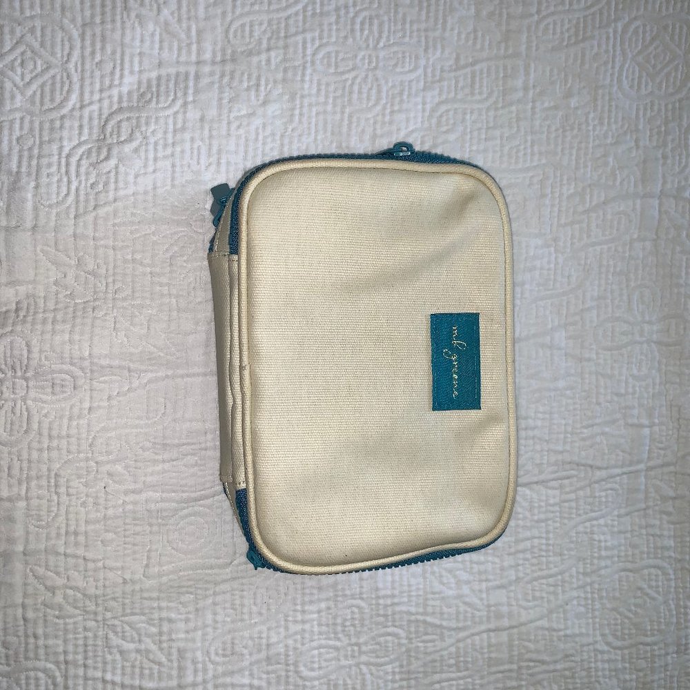 MB GREENE velvet jewelry clutch INCLUDES mirror